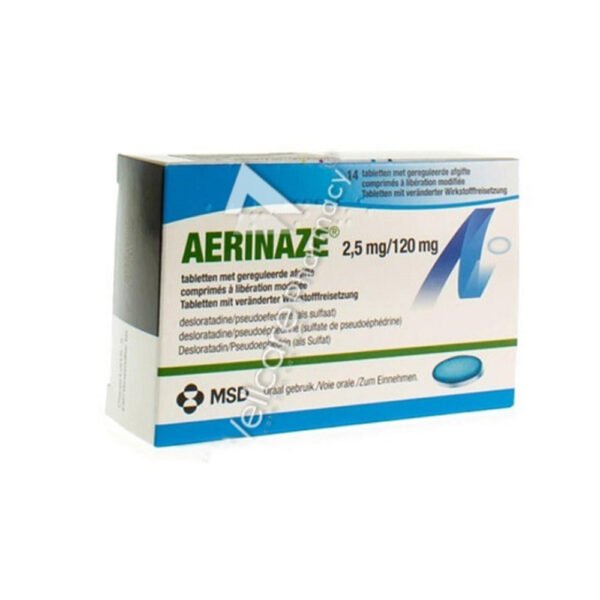 AERINAZE 2.5MG/120MG 14TAB