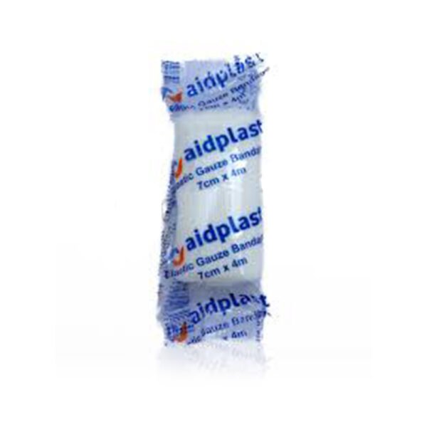 AIDPLAST GAUZE BANDAGE 7CM/4M