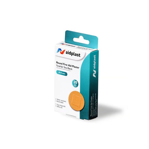 AIDPLAST ROUND PLASTER 20PCS