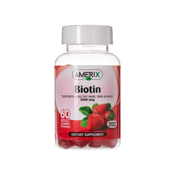AMERIX BIOTIN 5000MCG 60 GUMMIES