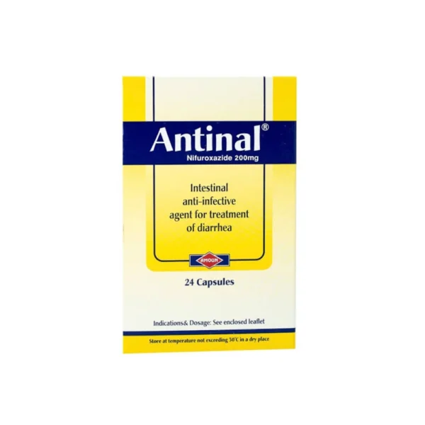 ANTINAL 200MG 24 CAP