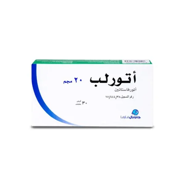 ATORLIP 20 MG 30 TAB