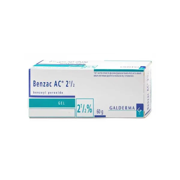 BENZAC AC 2.5% 60 GM
