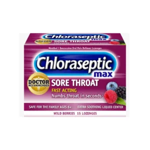 CHLORASEPTIC MAX WILD BERRIES LOZ