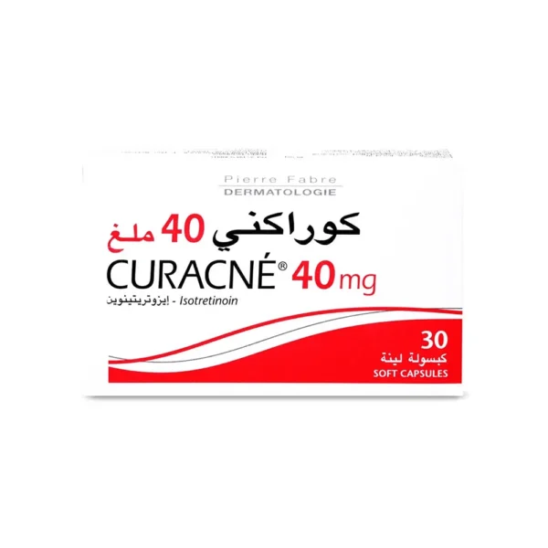 CURACNE 40MG 30 CAP