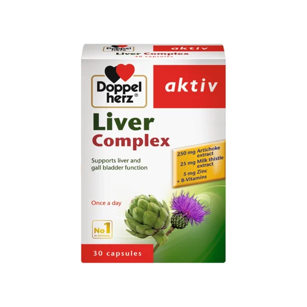 DOPPEL HERZ AKTIV LIVER COMPLEX 30CAP