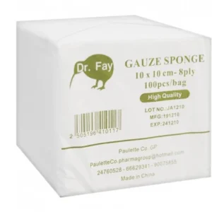 DR FAY GAUZE SPONGE 10/10CM 100PCS