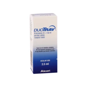 DUO TRAV 2.5 ML EYE DROPS