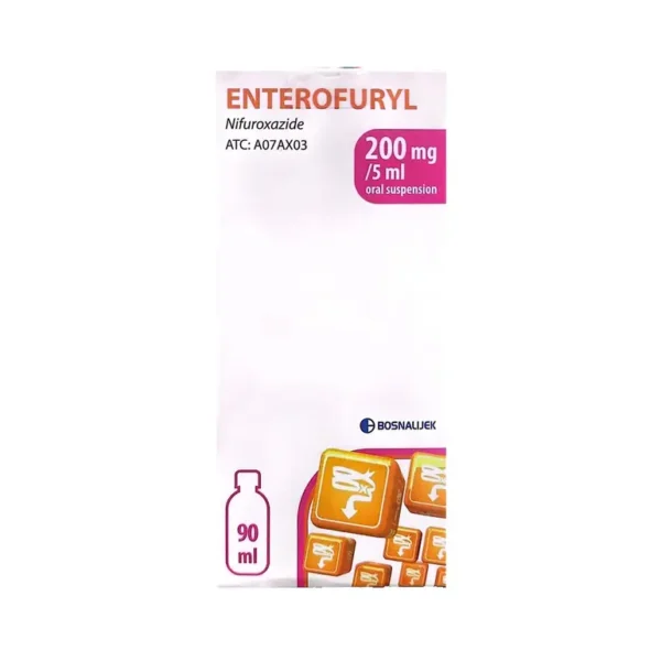 ENTEROFURYL 200MG 5ML SUSPENSION 90ML