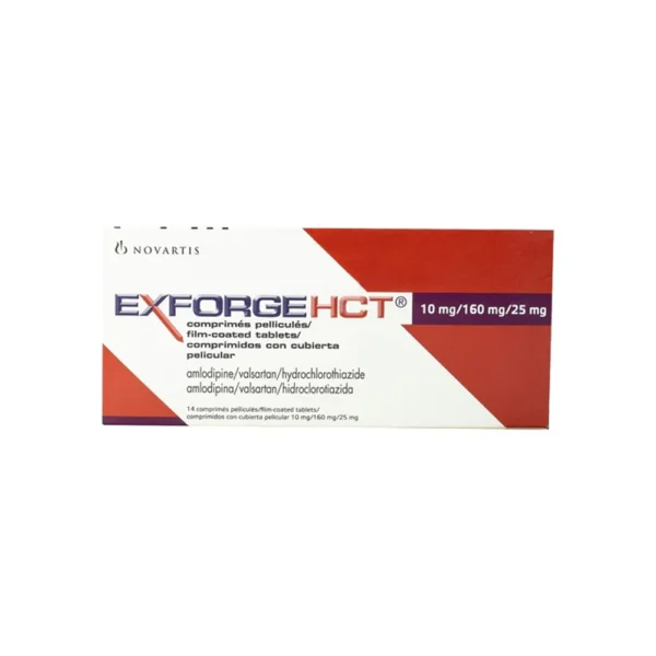 EXFORGE HCT 10/160/25 MG28 TAB