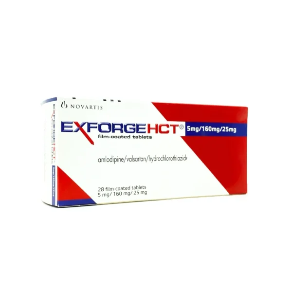 EXFORGE HCT 5/160/25 MG 28 TAB