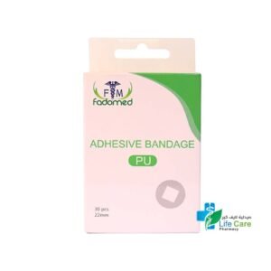 FADOMED ADHESIVE BANDAGE PU ROUND 30PCS 22MM