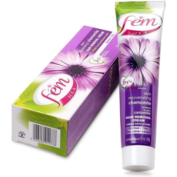 FEM HAIR REMOVAL CREAM CHAMOMILE 120G
