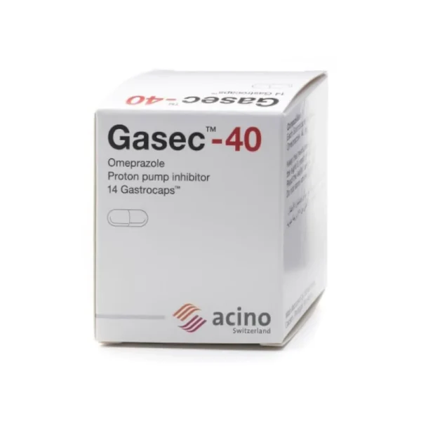 GASEC 40MG 14 CAP