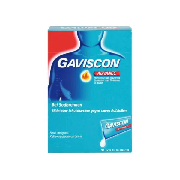 GAVISCON ADVANCE SACHETS 12PCS