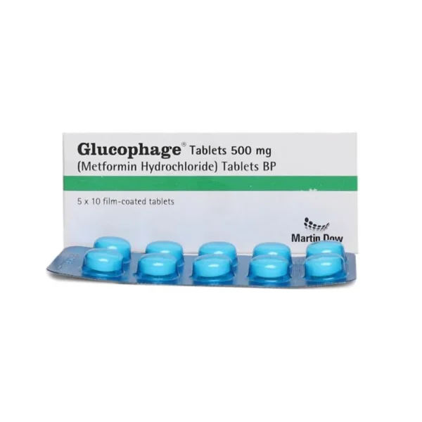 GLUCOPHAGE 500MG TABLETS