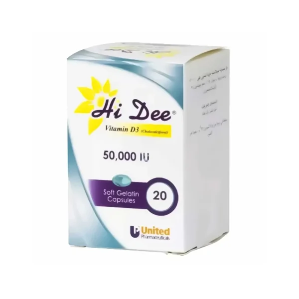 HI DEE 50000IU 20CAP