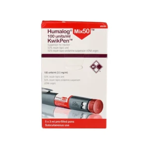 HUMALOG MIX 100 INJ 100 U/ML KWIK PEN 5*3ML