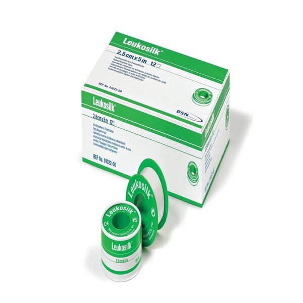 LEUKOSILK 1.25CM*5M PLASTER