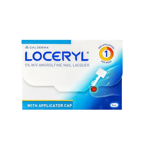 LOCERYL NAIL LACQUER 5% 5ML