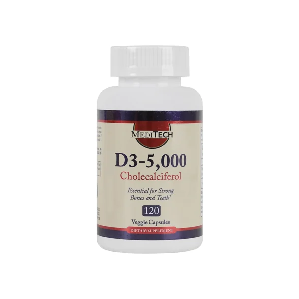 MEDI TECH VITAMIN D3 5000IU 120CAP