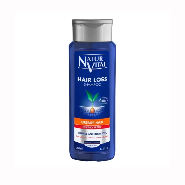 NATUR VITAL HAIR LOSS SHAMPOO GREASY HAIR