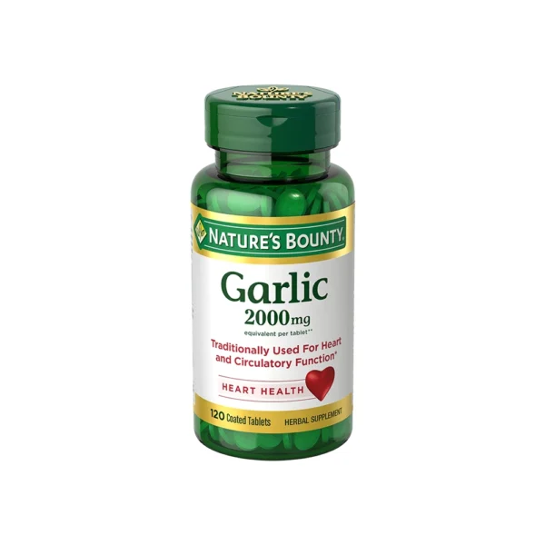 NATURE BOUNTY GARLIC ODOR FREE 2000MG 120 TAB