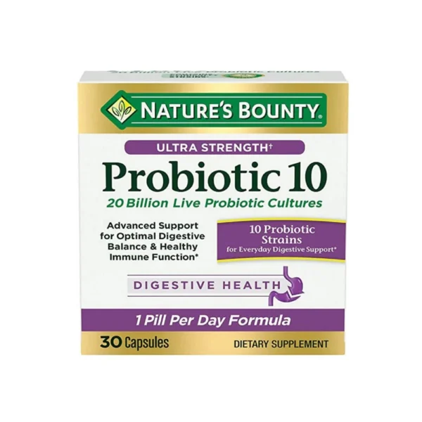 NATURE BOUNTY ULTRA PROBIOTIC 10 30CAP