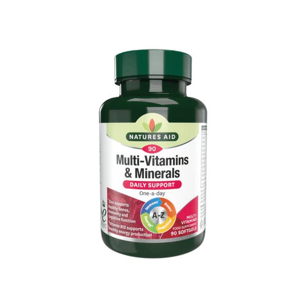 NATURES AID MULTI VITAMIN WITH IRON 90 TAB