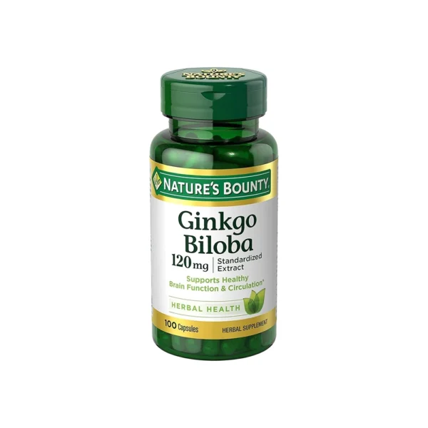 NATURES BOUNTY GINKGO BILOBA 120MG 100TAB