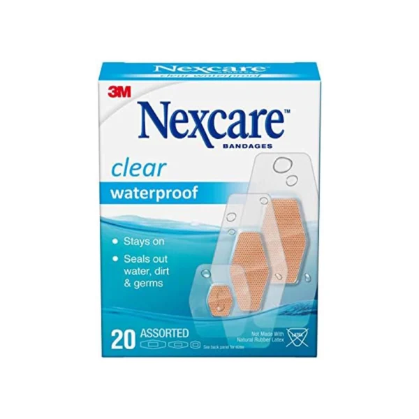 NEXCARE AQUA CLEAR PLASTER 20PC