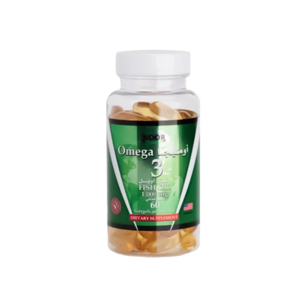 NOOR OMEGA 3 FISH OIL 1000MG 60 SOFTGEL
