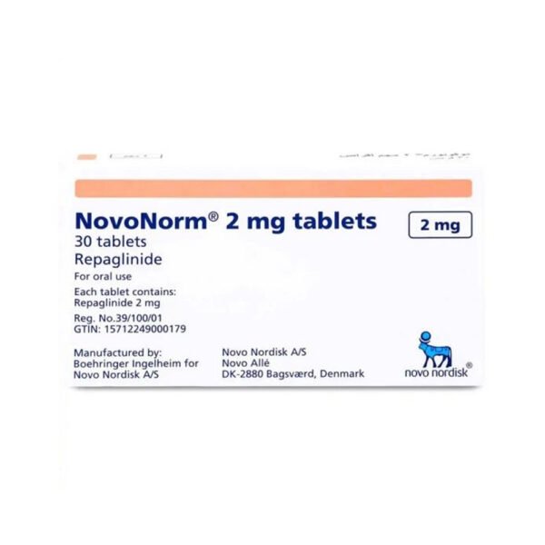 NOVONORM 2MG TABLETS