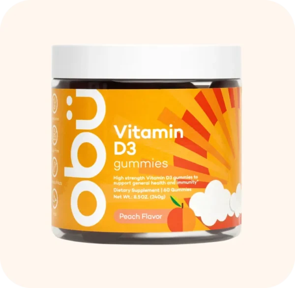 OBU VITAMIN D3 60GUMMIES