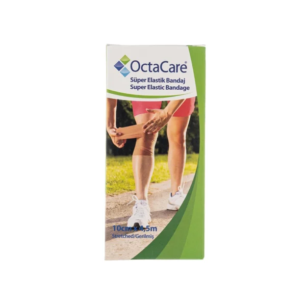 OCTACARE SUPER ELASTIC BANDAGE 10CM/4.5M