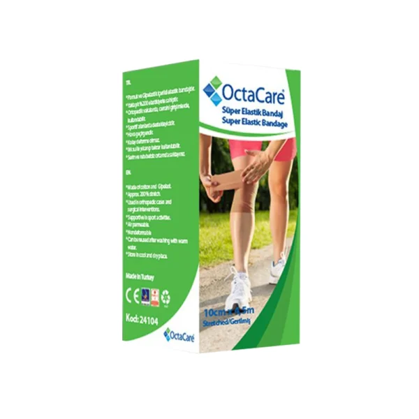 OCTACARE SUPER ELASTIC BANDAGE 8CM/4.5M