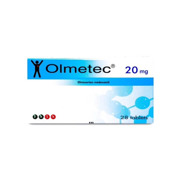 OLMETEC 20MG 28 TABLETS