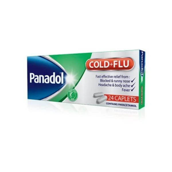 PANADOL COLD+FLU NIGHT 24CAP