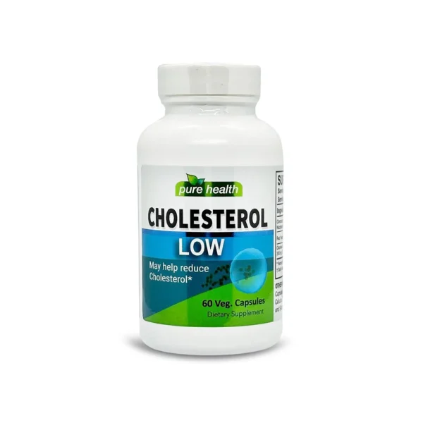 PURE HEALTH CHOLESTEROL LOW 60CAP