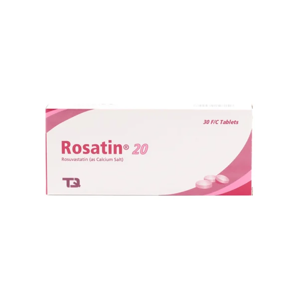 ROSATIN 20 MG 30 TAB