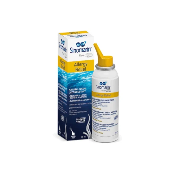 SINOMARIN PLUS ALLERGY RELIF SPRAY 100 ML