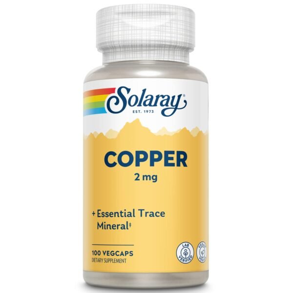 SOLARY COPPER 2 MG 100 CAP