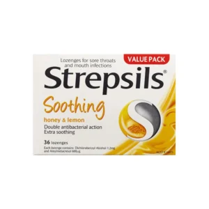 STREPSILS HONEY LEMON 36LOZ