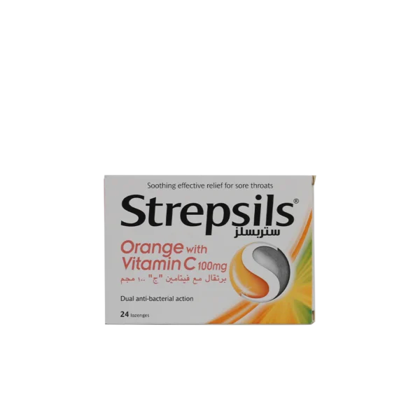 STREPSILS ORANGE 24 LOZ