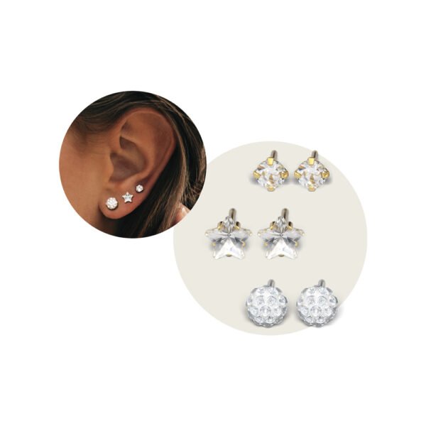 STUDEX SENSITIVE EARRINGS MIX