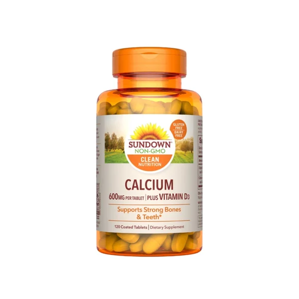 SUN DOWN CALCIUM 600MG+D3 120 TAB