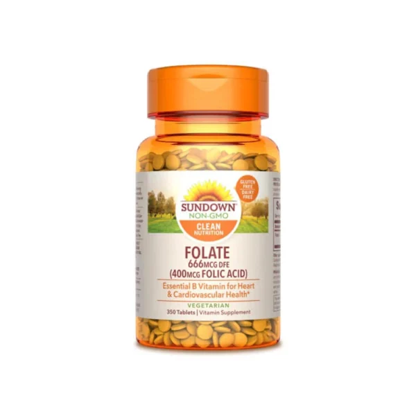 SUN DOWN FOLIC ACID 400MCG 350 TAB