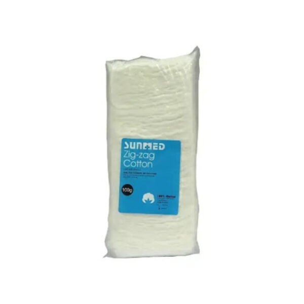 SUNMED ZIG ZAG COTTON 100G
