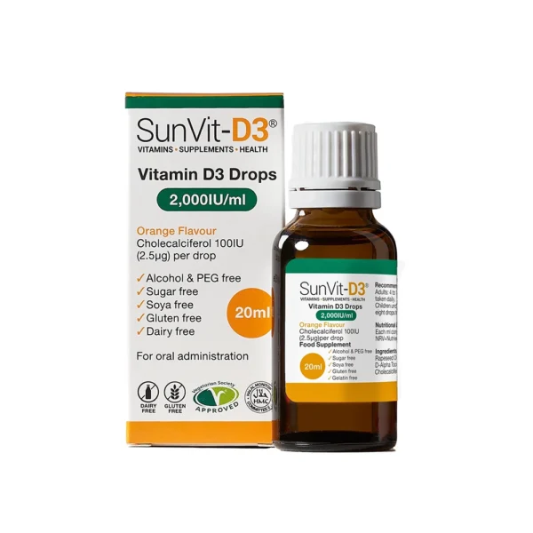 SUNVIT D3 ORAL DROPS 2.000IU/20ML