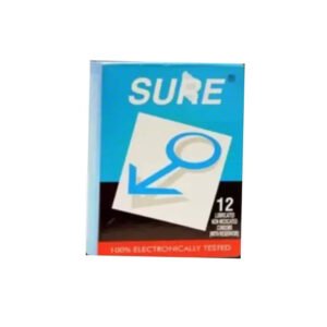 SURE PLAIN CONDOM 12PCS